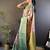 Woven design zari silk blend handloom kanjeevaram saree
