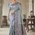 Woven design zari silk blend kanjeevaram saree