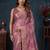 Woven design zari silk blend kanjeevaram saree