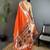 Ethnic motifs woven design zari silk blend designer kanjeevaram saree