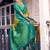 Woven design zari silk blend kanjeevaram saree