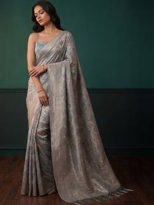 Woven design zari designer kanjeevaram saree 1