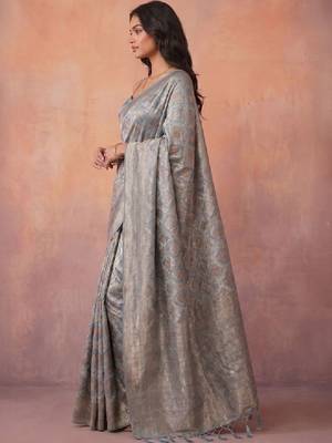 Woven design zari designer kanjeevaram saree 3
