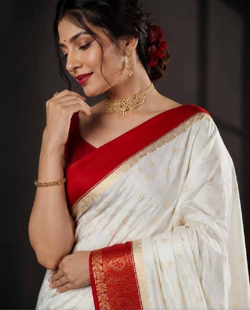 Woven design zari art silk kanjeevaram saree