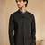 Black malai cotton shirt
