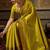 Woven design zari silk blend designer kanjeevaram saree