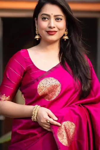 Woven design zari art silk designer kanjeevaram saree