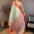 Floral zari silk blend designer kanjeevaram saree