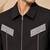 Black and grey malai cotton bomber jacket