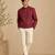 Maroon and black malai cotton bomber jacket