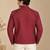 Maroon and black malai cotton bomber jacket