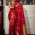 Woven design zari silk blend kanjeevaram saree