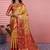 Woven design zari silk blend designer kanjeevaram saree