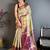 Woven design zari silk blend designer kanjeevaram saree