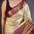 Woven design zari silk blend designer kanjeevaram saree