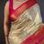 Floral zari silk blend designer kanjeevaram saree