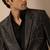 Black bemberg silk blazer