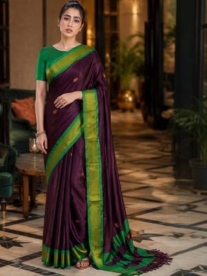 Zari pure cotton kanjeevaram saree 1