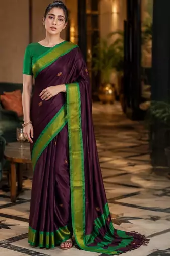 Zari pure cotton kanjeevaram saree