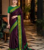 Zari pure cotton kanjeevaram saree