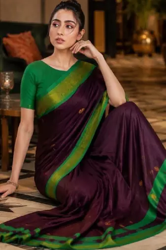 Zari pure cotton kanjeevaram saree