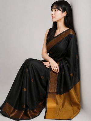 Pure cotton kanjeevaram saree 2