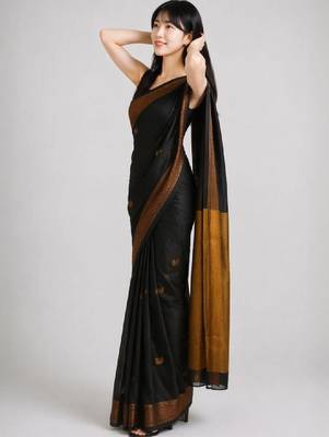 Pure cotton kanjeevaram saree 3