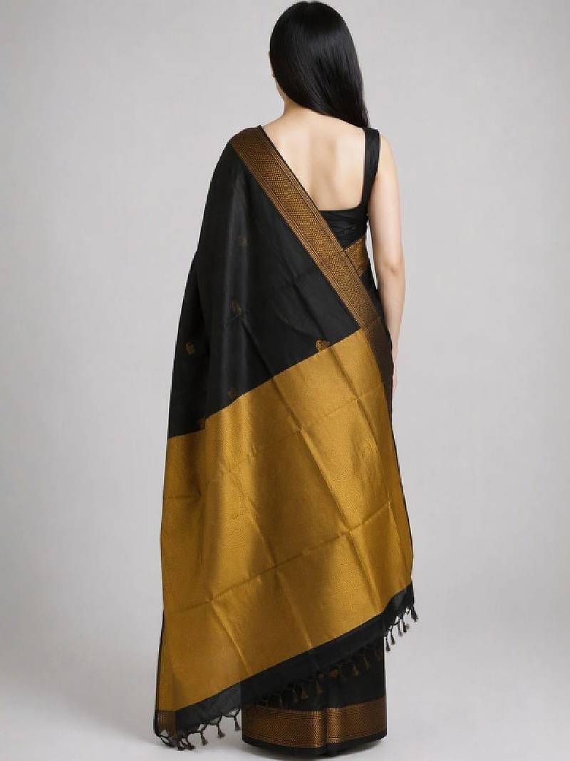 Pure cotton kanjeevaram saree
