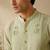 Green and yellow pure linen kurta set