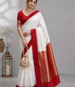 Paisley zari art silk kanjeevaram saree