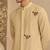 Beige cotton silk kurta set