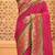 Woven design silk blend heavy work kanjeevaram saree