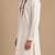 Ivory bemberg silk kurta set