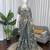 Grey Designer Saree Fendy Silk with Beds Elegance