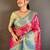 Woven design zari silk blend kanjeevaram saree