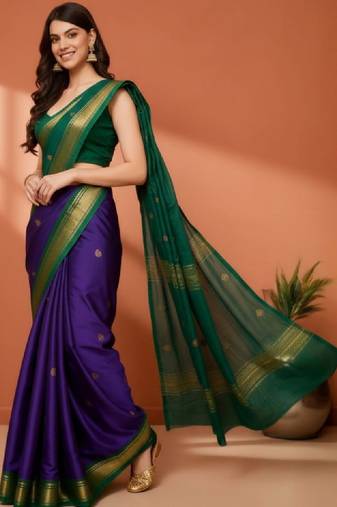 Art silk kanjeevaram saree