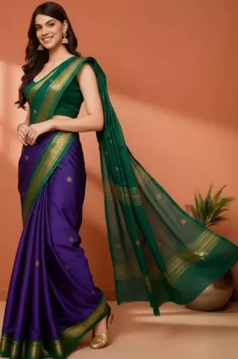Art silk kanjeevaram saree