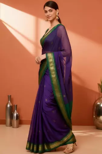 Art silk kanjeevaram saree