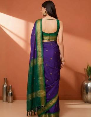 Art silk kanjeevaram saree 3