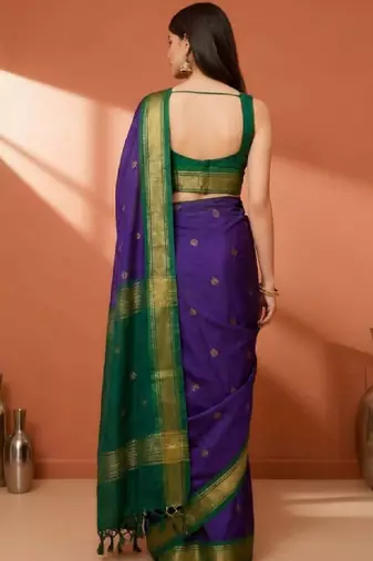 Art silk kanjeevaram saree