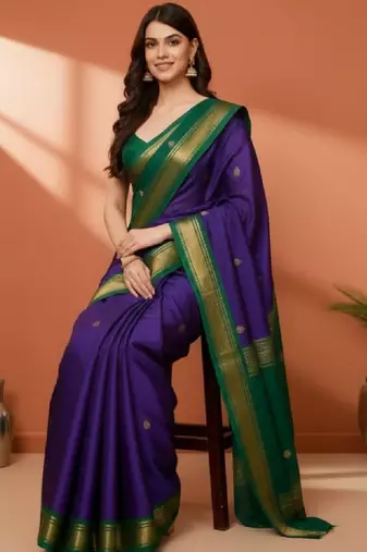 Art silk kanjeevaram saree