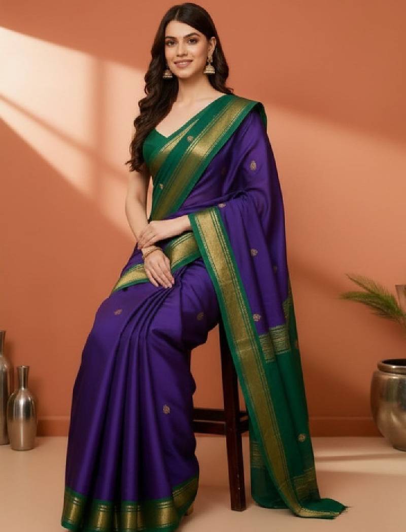 Art silk kanjeevaram saree