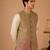 Olive gold silk jacket