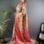 Woven design zari silk blend handloom kanjeevaram saree