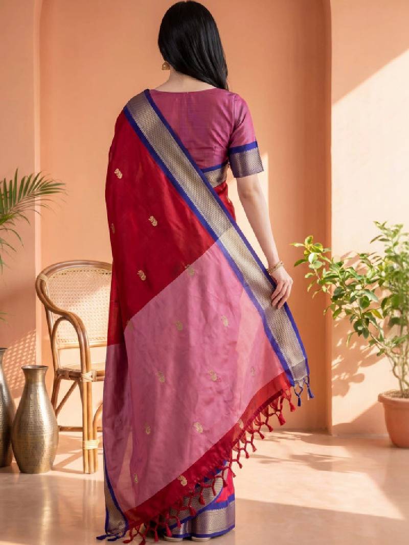 Zari pure cotton kanjeevaram saree