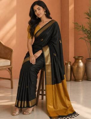 Zari pure cotton kanjeevaram saree 1