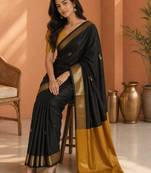 Zari pure cotton kanjeevaram saree