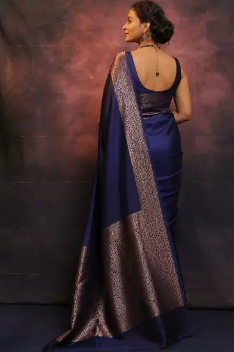 Woven design zari art silk kanjeevaram saree