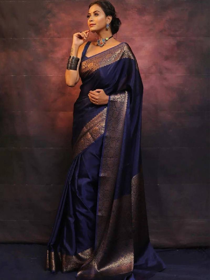 Woven design zari art silk kanjeevaram saree