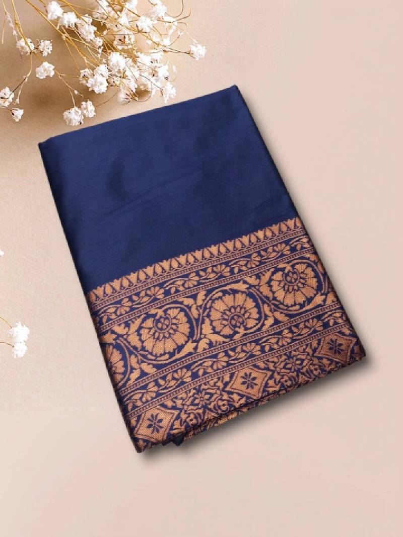 Woven design zari art silk kanjeevaram saree